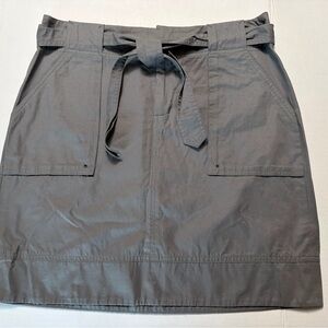 Banana Republic Charcoal Mini Skirt